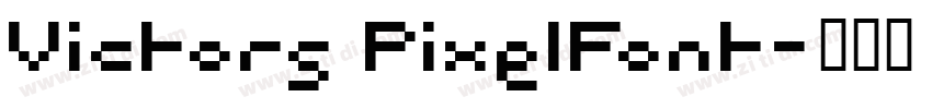 Victors PixelFont字体转换